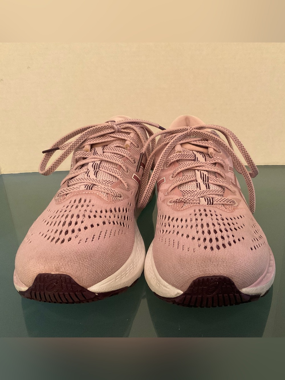 ASICS WOMENS PINK SNEAKER FF BLAST SIZE 10.5  PREOWNED.